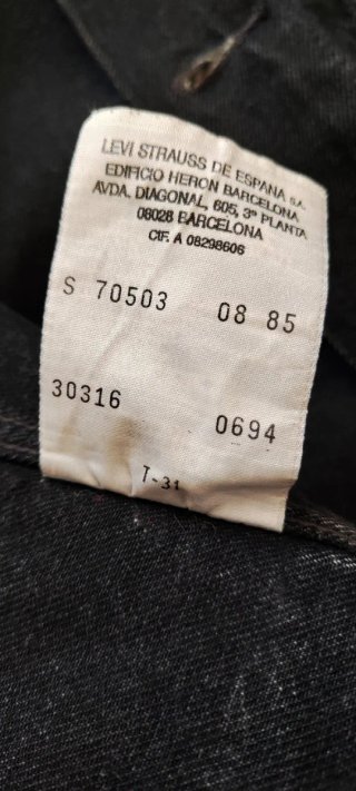 Cazadoras Vaqueras Levi's originales de los 90's