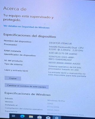 Computer desktop Acer Aspire M3610