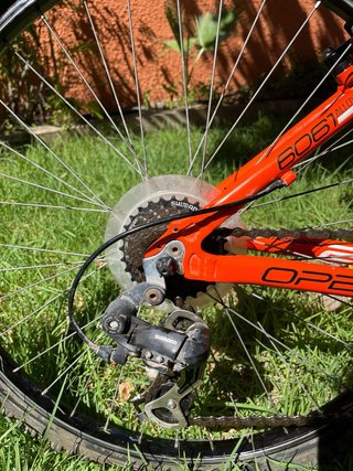 Bicicleta Megamo Open Replica 6061 Naranja