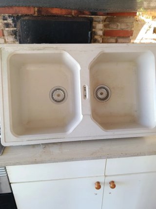 Cocina completa con horno y microondas