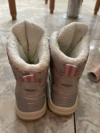Botas de niña Lupilu plateadas Precio negociable