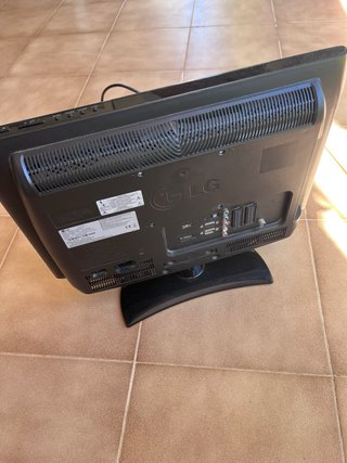Televisión LG Negra