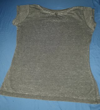 Camiseta The Beatles manga corta gris talla M