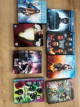 Colección 8 Blu-ray Steelbook DC Comics