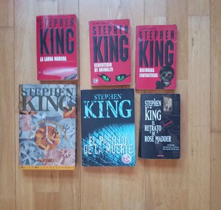Pack 6 Libros Stephen King (Terror / Thriller)