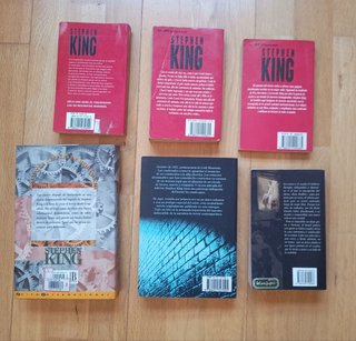 Pack 6 Libros Stephen King (Terror / Thriller)