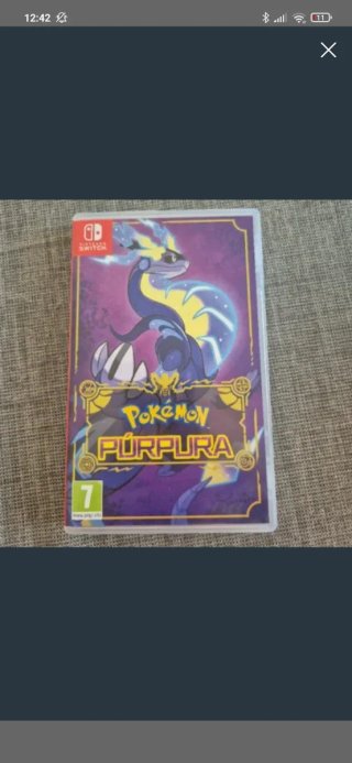 Nintendo Switch Pokémon Púrpura RPG