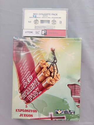 Juego Amstrad CPC464 - Red Dynamite Pack