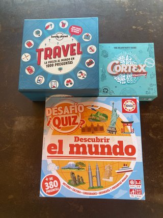 Giochi da tavolo: Travel, Cortex e Scoprire il Mondo