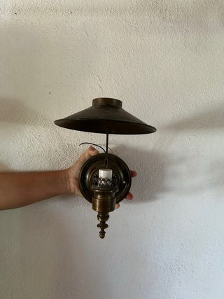 Conjunto de lámpara colgante metal y cerámica