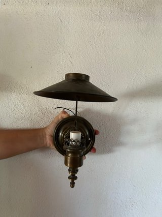 Conjunto de lámpara colgante metal y cerámica