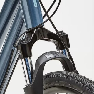 Bicicleta de trekking azul