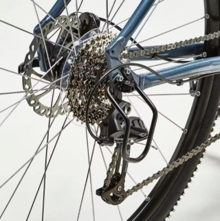 Bicicleta de trekking azul