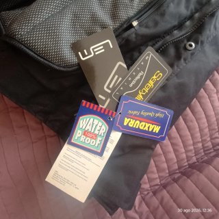 Chaqueta Moto Negra con Protecciones