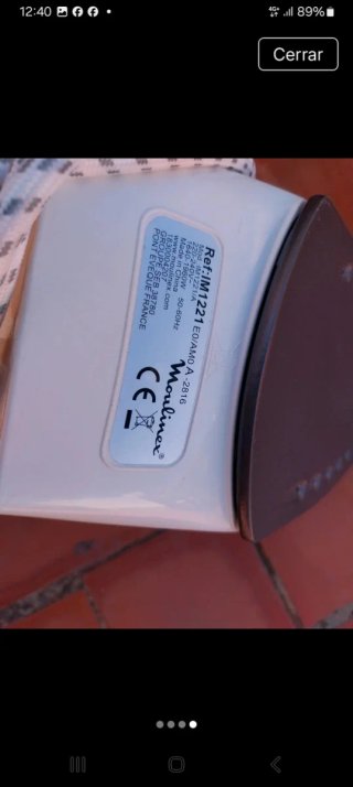 Plancha de vapor Moulinex