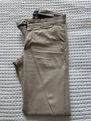 Pantalón Chino Beige Talla 40