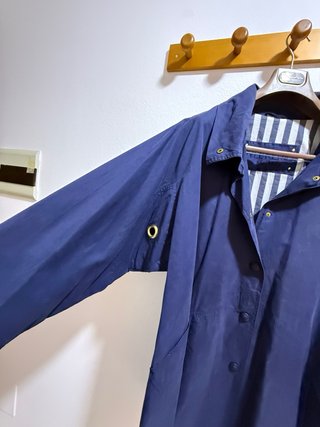Max Mara Weekend Cappotto/Trench Blu Tg 42
