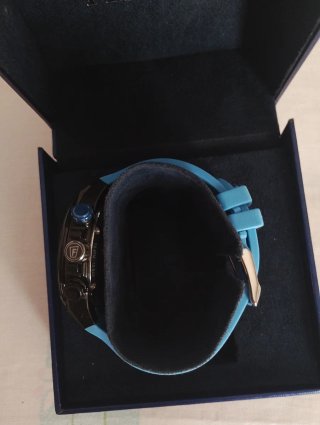 Reloj Festina Cronógrafo Azul y Dorado