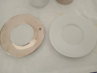 Juego 2 Tazas Café Cerámica Alemana