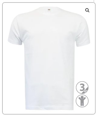 Camisetas Blancas Talla M/L/XL