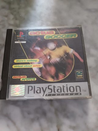 Actua Soccer PlayStation Platinum PSX PAL