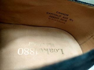 Loake 1880 Cannon Monk Strap Azul Marino