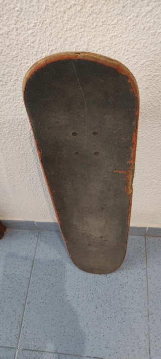 Tabla de skate 21 x 80 cm completa con ruedas