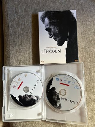 Película Lincoln DVD + Blu-Ray