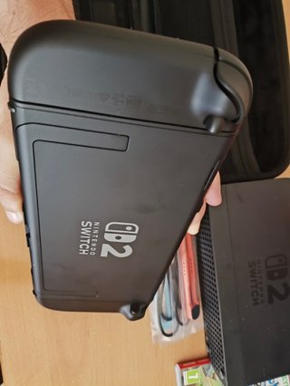 Nintendo Switch 2 Negra y Naranja