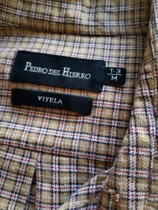 Camisa manga larga Pedro del Hierro Talla M
