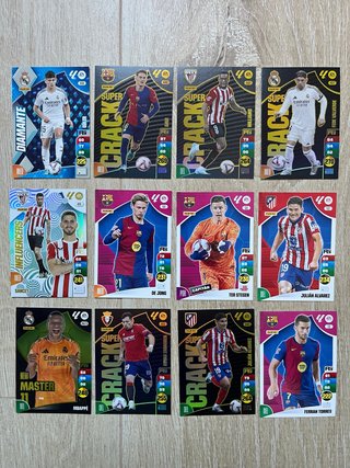 Lote cromos Panini Adrenalyn XL 2024-25