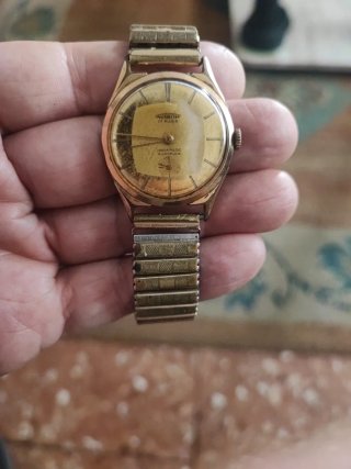 Reloj Aureole Dorado 17 Rubis