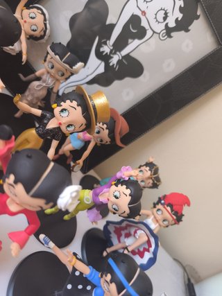 Colección de 16 Figuras Betty Boop dance.