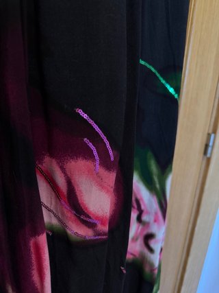 Vestido Desigual Largo Talla S