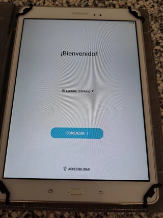 Samsung SM-P550 Tablet Blanca