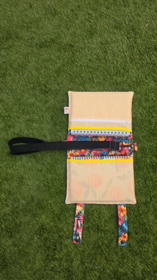 Bolso funda libros multicolor