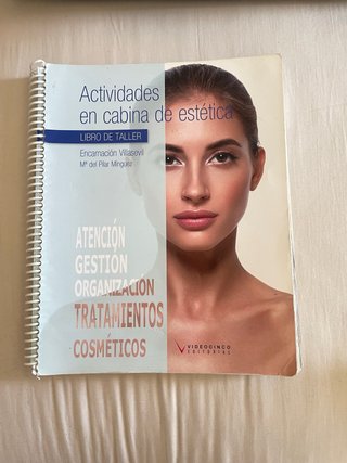 Libro Taller Actividades en Cabina de Estética