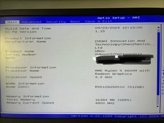 Mini PC Chuwi Ubox Cw1604