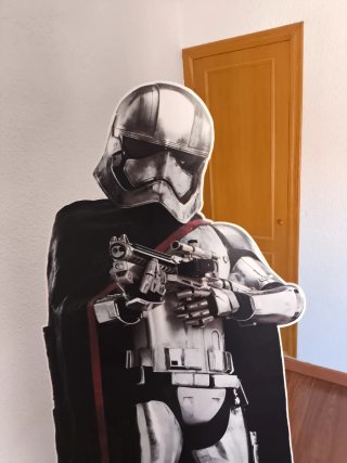 Cartel Star Wars Capitana Phasma 1:1