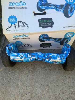 Hoverboard Zeeclo X-Tream 10 Azul Camuflaje