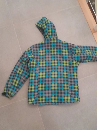 Chaqueta invierno niños cuadros