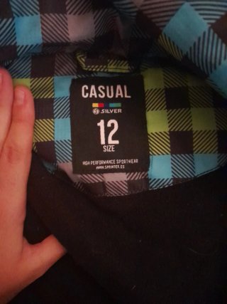 Chaqueta invierno niños cuadros