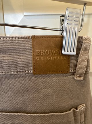 Pantalón Brownie Talla 36 Marrón