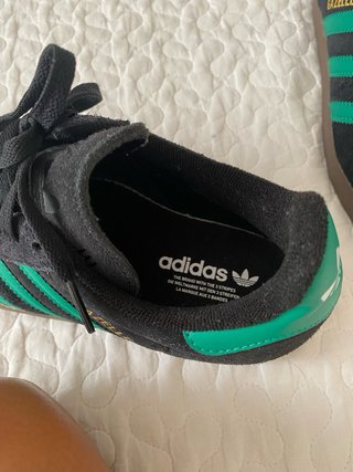 Adidas Gazelle Negro y Verde