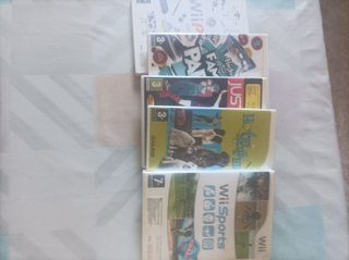 Nintendo Wii Blanca con Juegos