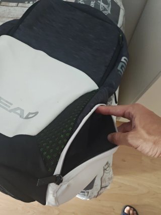Mochila HEAD Tour Negra y Blanca