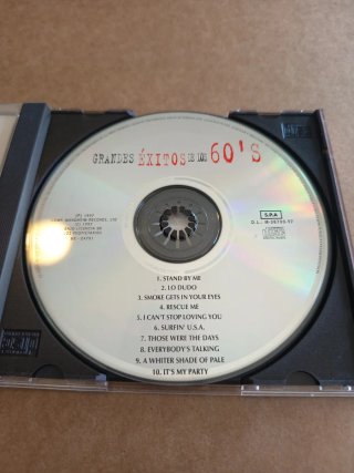 CD Grandes Éxitos de los 60's