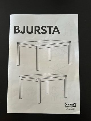 Mesa y 6 Sillas IKEA BJURSTA