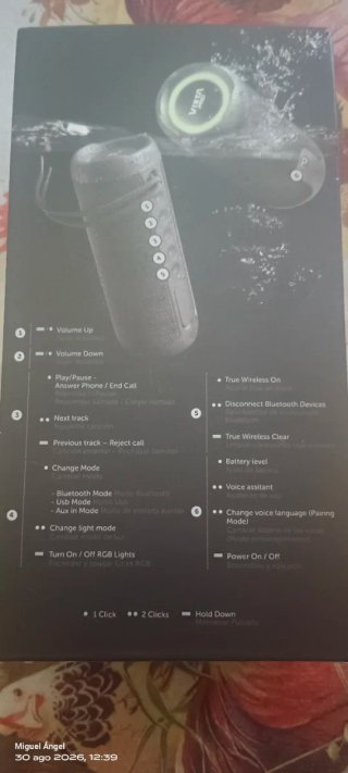 Altavoz Vietasuena muy bien y fuerte30w negociable