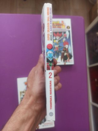 Libro cómic súper dragon Ball héroes
